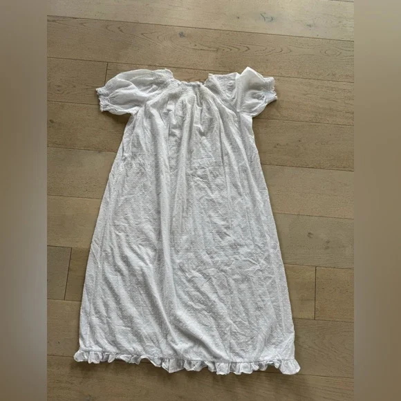 Hill House Caroline Nap dress size S Swiss dot white - Picture 12 of 13